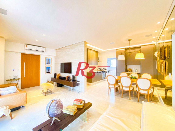 Imagem Apartamento com 3 Quartos à Venda, 159 m² em Embaré - Santos
