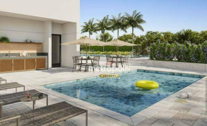 Apartamento com 3 Quartos à Venda, 93 m² em Campestre - Santo André
