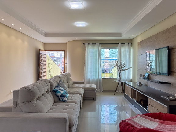 Imagem Casa com 3 Quartos à Venda, 220 m² em Vila Scarpelli - Santo André Imagem Casa com 3 Quartos à Venda, 220 m² em Vila Scarpelli - Santo André