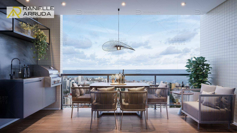 Imagem Apartamento com 2 Quartos à Venda, 66 m² em Jardim Oceania - João Pessoa