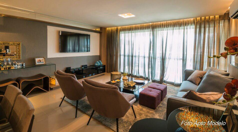 Imagem Apartamento com 3 Quartos à Venda, 146 m² em Guararapes - Fortaleza