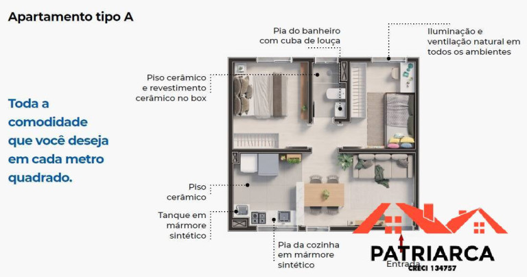 Imagem Apartamento com 2 Quartos à Venda, 39 m² em Parque Orestes Ongaro - Hortolândia Imagem Apartamento com 2 Quartos à Venda, 39 m² em Parque Orestes Ongaro - Hortolândia