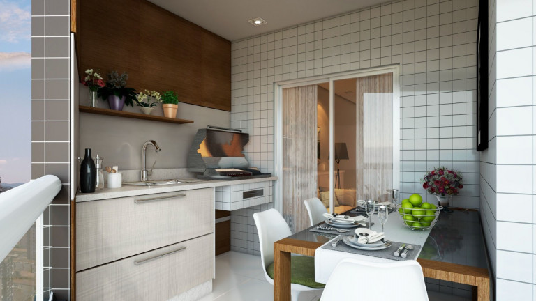 Apartamento com 1 Quarto à Venda, 52 m² em Jardim Real - Praia Grande