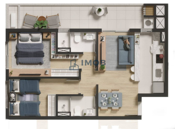 Imagem Apartamento com 2 Quartos à Venda, 69 m² em Centro - Balneário Piçarras Imagem Apartamento com 2 Quartos à Venda, 69 m² em Centro - Balneário Piçarras
