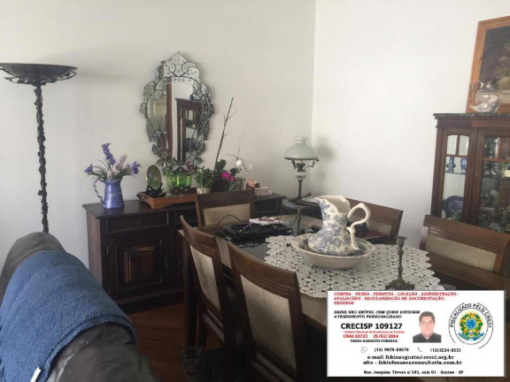 Imagem Apartamento com 4 Quartos para Alugar, 234 m² em Aparecida - Santos