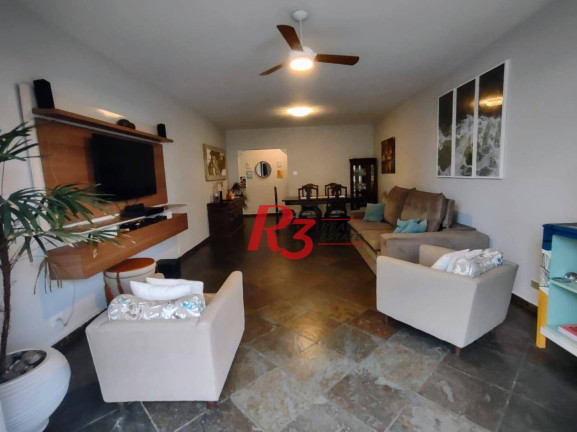 Apartamento com 3 Quartos à Venda, 150 m² em Gonzaga - Santos