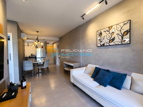 Imagem Apartamento com 2 Quartos à Venda, 70 m² em Canto Do Forte - Praia Grande
