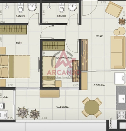 Imagem Apartamento com 2 Quartos à Venda, 60 m² em Pereque Açu - Ubatuba Imagem Apartamento com 2 Quartos à Venda, 60 m² em Pereque Açu - Ubatuba