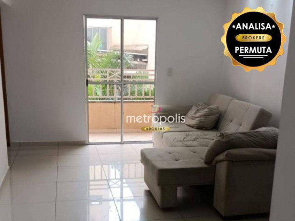 Apartamento com 3 Quartos à Venda, 76 m² em Vila Eldízia - Santo André