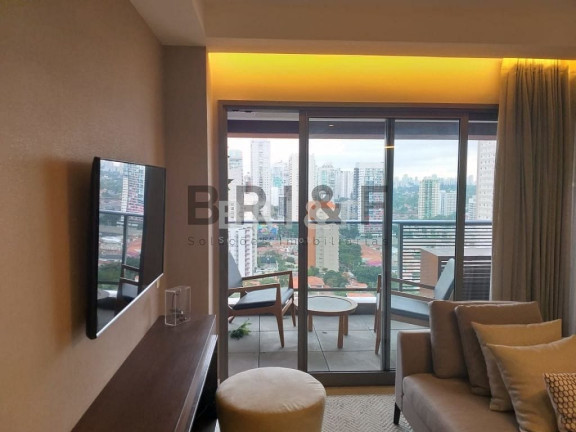 Imagem Apartamento com 1 Quarto para Alugar, 41 m² em Brooklin - São Paulo