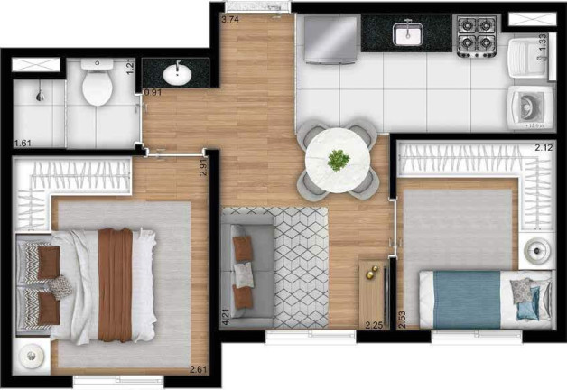 Imagem Imóvel com 2 Quartos à Venda, 32 m² em Tucuruvi - São Paulo Imagem Imóvel com 2 Quartos à Venda, 32 m² em Tucuruvi - São Paulo