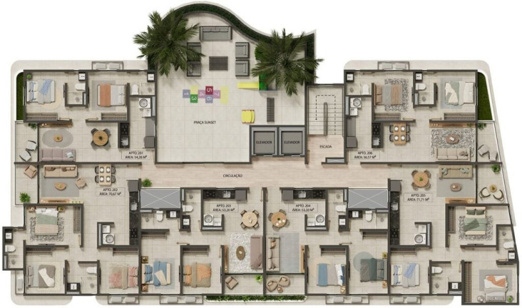 Imagem Apartamento com 2 Quartos à Venda, 53 m² em Bessa - João Pessoa Imagem Apartamento com 2 Quartos à Venda, 53 m² em Bessa - João Pessoa