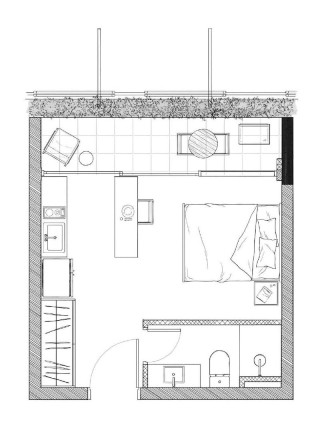 Imagem Studio com 1 Quarto à Venda, 25 m² em Vila Madalena - São Paulo