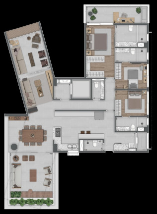Imagem Apartamento com 3 Quartos à Venda, 185 m² em Ibirapuera - São Paulo
