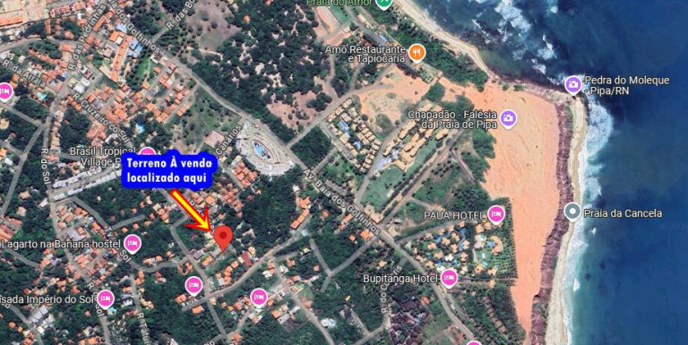 Terreno à Venda,  em Centro - Tibau Do Sul