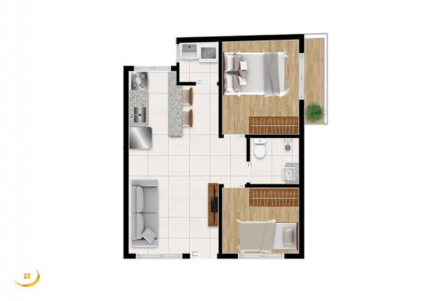 Imagem Apartamento com 2 Quartos à Venda, 42 m² em Vila Matilde - São Paulo