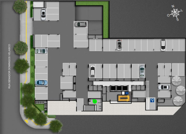 Imagem Apartamento com 2 Quartos à Venda, 71 m² em Setor Pedro Ludovico - Goiânia