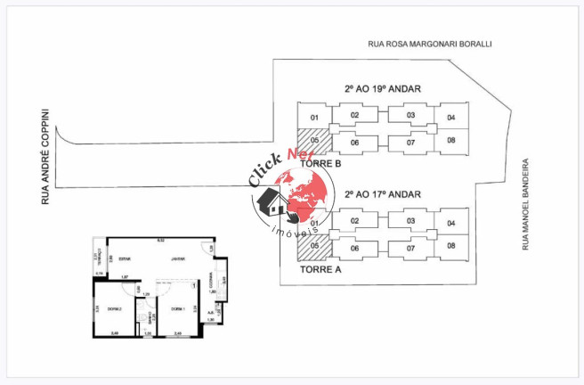 Apartamento com 2 Quartos à Venda, 47 m² em Santa Terezinha - São Bernardo Do Campo