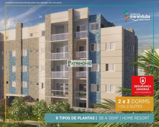 Imagem Imóvel com 2 Quartos à Venda, 72 m² em Residencial Maranduba Beach Resort - Ubatuba Imagem Imóvel com 2 Quartos à Venda, 72 m² em Residencial Maranduba Beach Resort - Ubatuba