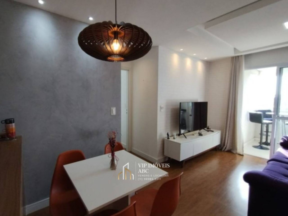 Apartamento com 2 Quartos à Venda, 55 m² em Vila Tibiriçá - Santo André