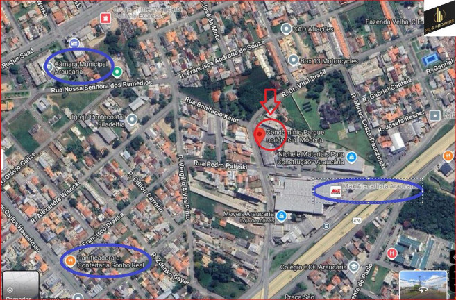 Imagem Apartamento com 3 Quartos à Venda, 59 m² em Estação - Araucária