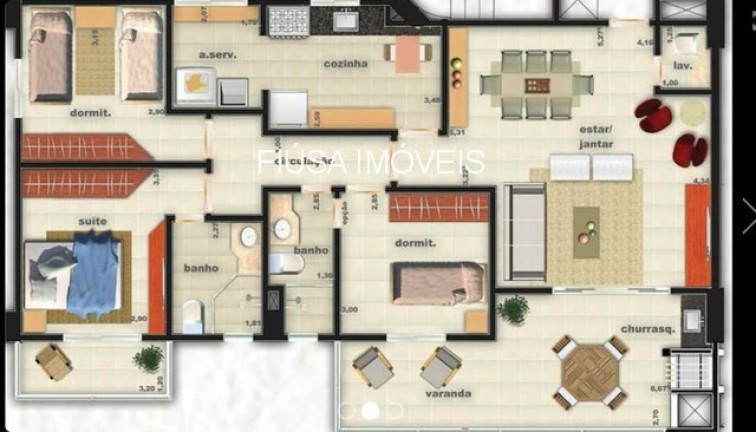 Imagem Apartamento com 3 Quartos à Venda, 120 m² em Nova Aliança - Ribeirão Preto Imagem Apartamento com 3 Quartos à Venda, 120 m² em Nova Aliança - Ribeirão Preto