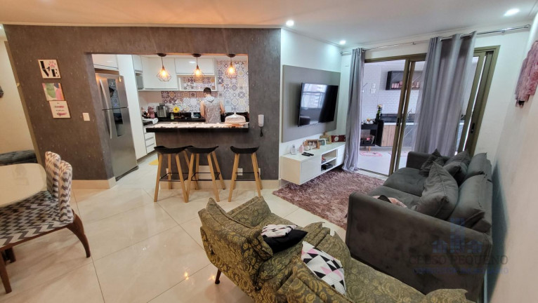 Imagem Apartamento com 3 Quartos à Venda, 118 m² em Canto Do Forte - Praia Grande