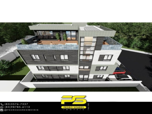 Imagem Apartamento com 2 Quartos à Venda, 55 m² em Brisamar - João Pessoa