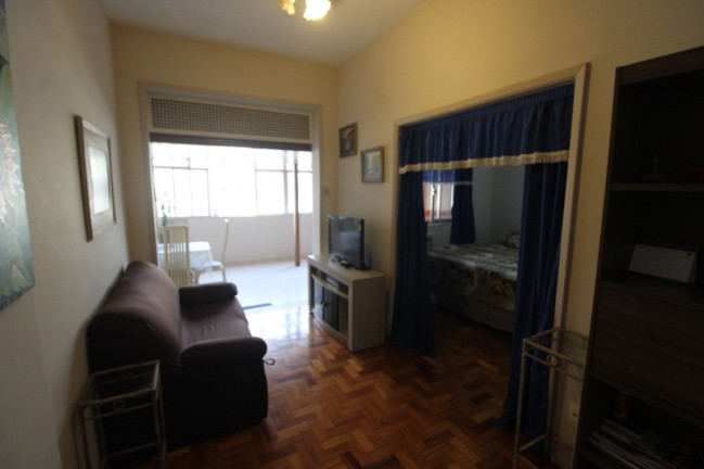 Imagem Apartamento com 1 Quarto para Temporada, 55 m² em Copacabana - Rio De Janeiro