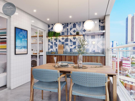 Imagem Apartamento com 2 Quartos à Venda, 76 m² em Mirim - Praia Grande