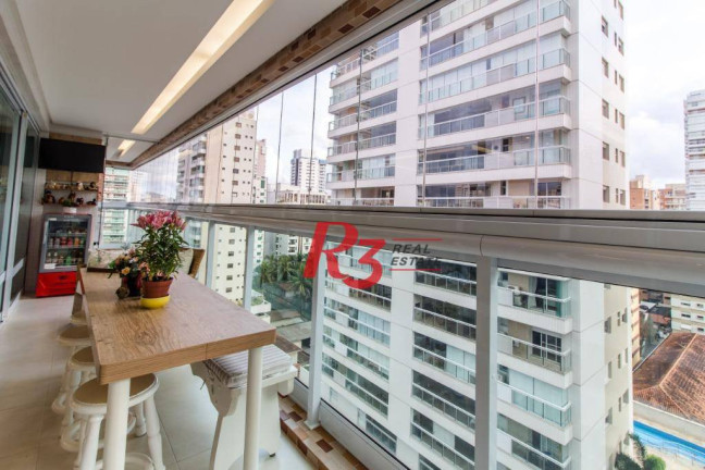 Imagem Apartamento com 4 Quartos à Venda, 191 m² em Gonzaga - Santos
