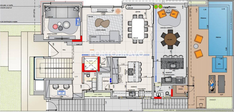 Imagem Casa com 4 Quartos à Venda, 420 m² em Tamboré - Santana De Parnaíba
