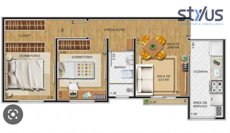 Imagem Apartamento com 2 Quartos à Venda, 48 m² em Jardim Santa Rosa - Taboão Da Serra Imagem Apartamento com 2 Quartos à Venda, 48 m² em Jardim Santa Rosa - Taboão Da Serra