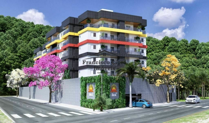 Apartamento com 2 Quartos à Venda, 58 m² em Praia Grande - Ubatuba