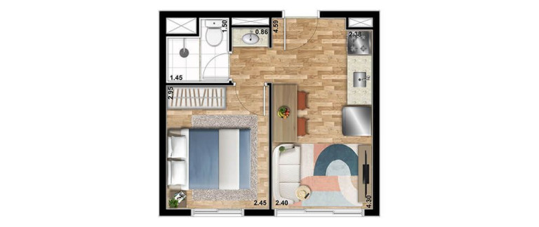 Imagem Apartamento com 2 Quartos à Venda, 37 m² em Ipiranga - São Paulo Imagem Apartamento com 2 Quartos à Venda, 37 m² em Ipiranga - São Paulo
