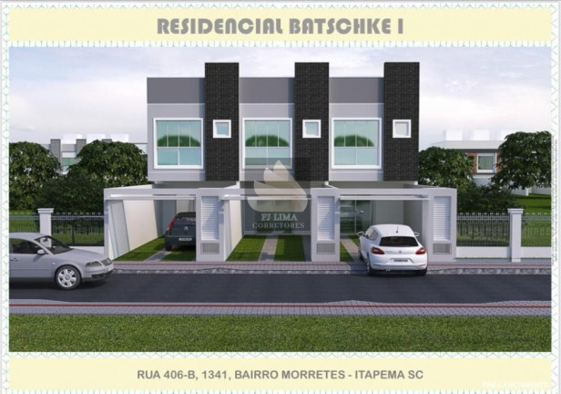 Sobrado com 3 Quartos à Venda, 110 m² em Morretes - Itapema