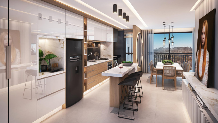 Imagem Apartamento com 2 Quartos à Venda, 105 m² em Cristo Rei - Curitiba