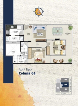 Imagem Apartamento com 3 Quartos à Venda, 93 m² em Praia Do Morro - Guarapari Imagem Apartamento com 3 Quartos à Venda, 93 m² em Praia Do Morro - Guarapari