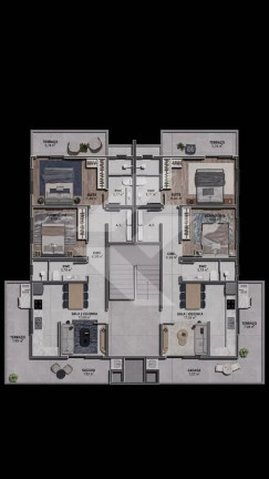 Imagem Apartamento com 2 Quartos à Venda, 84 m² em Meia Praia - Navegantes