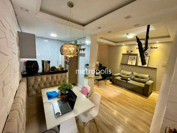 Sobrado com 2 Quartos à Venda, 100 m² em Vila Alzira - Santo André