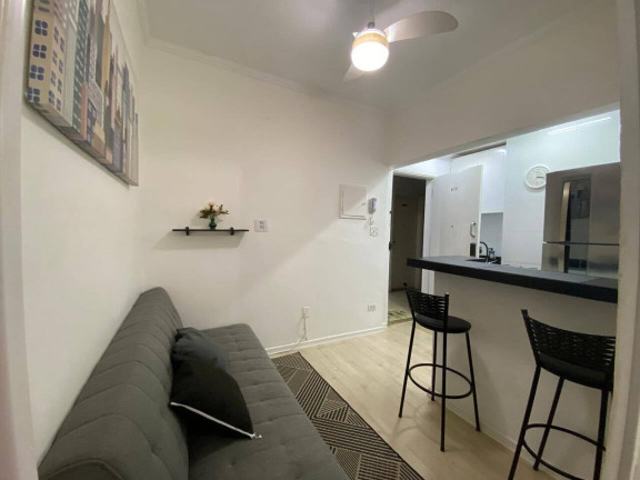 Kitnet com 1 Quarto à Venda, 30 m² em Boqueirão - Santos