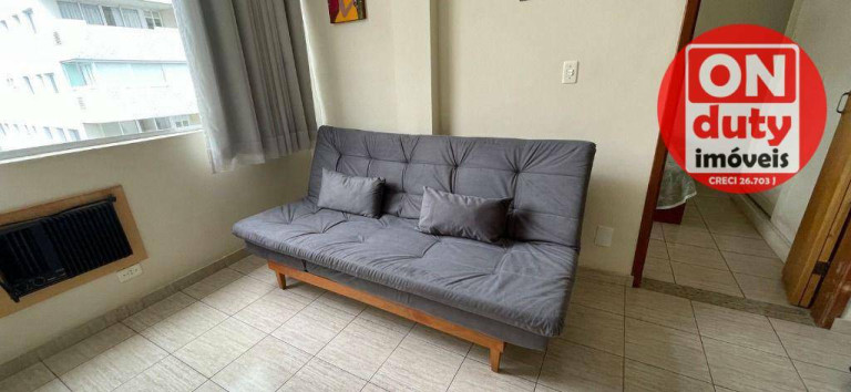 Imagem Apartamento com 1 Quarto à Venda, 42 m² em Gonzaga - Santos