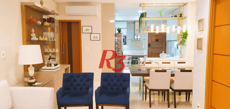 Apartamento com 2 Quartos à Venda, 110 m² em Boqueirão - Santos