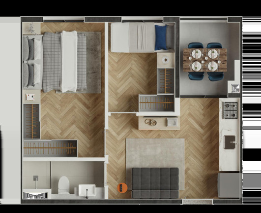 Imagem Imóvel com 1 Quarto à Venda, 29 m² em Jabaquara - São Paulo
