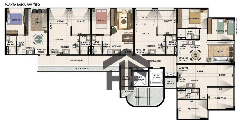 Imagem Apartamento com 2 Quartos à Venda ou Locação, 48 m² em Barra De Jangada - Jaboatão Dos Guararapes