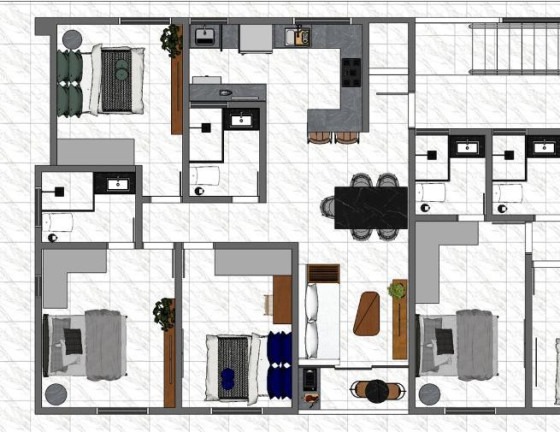 Imagem Apartamento com 2 Quartos à Venda, 55 m² em Bessa - João Pessoa Imagem Apartamento com 2 Quartos à Venda, 55 m² em Bessa - João Pessoa