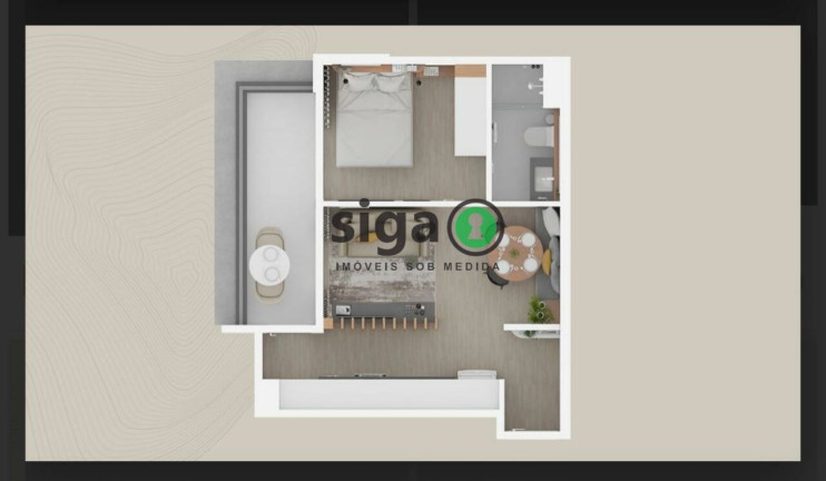 Imagem Apartamento com 1 Quarto à Venda, 39 m² em Jardim América - São Paulo Imagem Apartamento com 1 Quarto à Venda, 39 m² em Jardim América - São Paulo