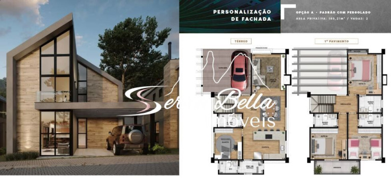 Imagem Casa com 4 Quartos à Venda, 185 m² em Nogueira - Petrópolis Imagem Casa com 4 Quartos à Venda, 185 m² em Nogueira - Petrópolis