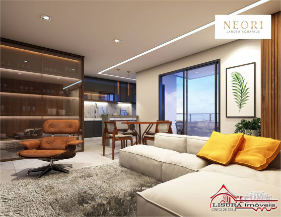 Apartamento com 2 Quartos à Venda, 86 m² em Parque Residencial Aquarius - São José Dos Campos