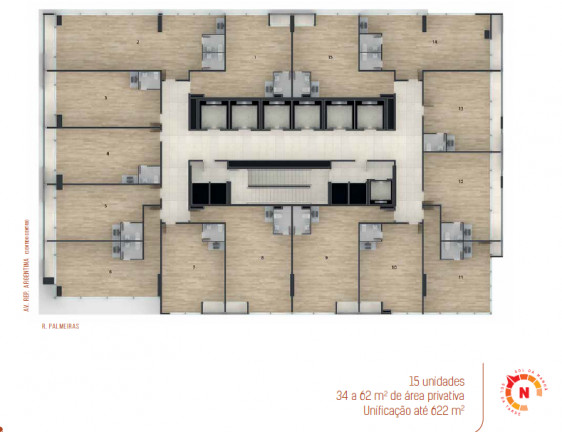 Imagem Sala Comercial à Venda, 44 m² em água Verde - Curitiba Imagem Sala Comercial à Venda, 44 m² em água Verde - Curitiba